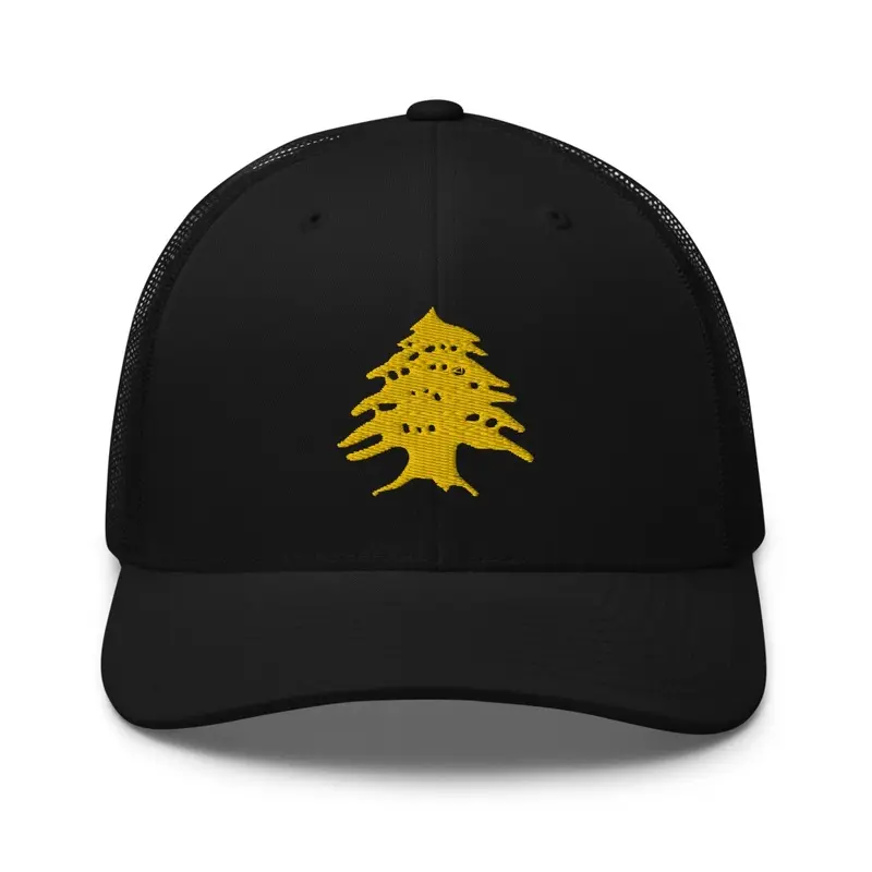 Golden lebanese cedar design 